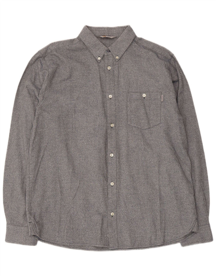 Camisa masculina Carhartt XL cinza algodão