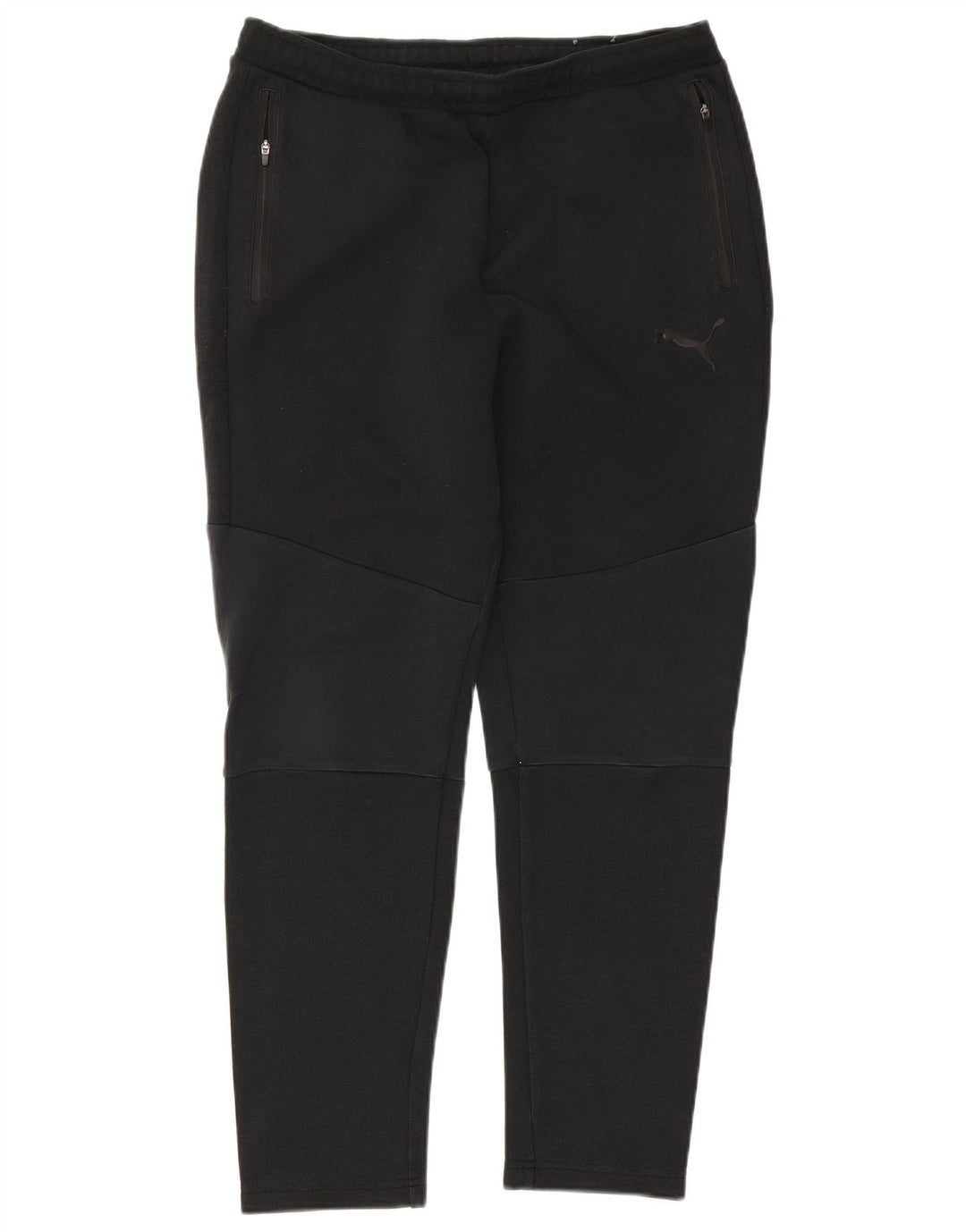 Calça de treino masculina PUMA grande algodão preto