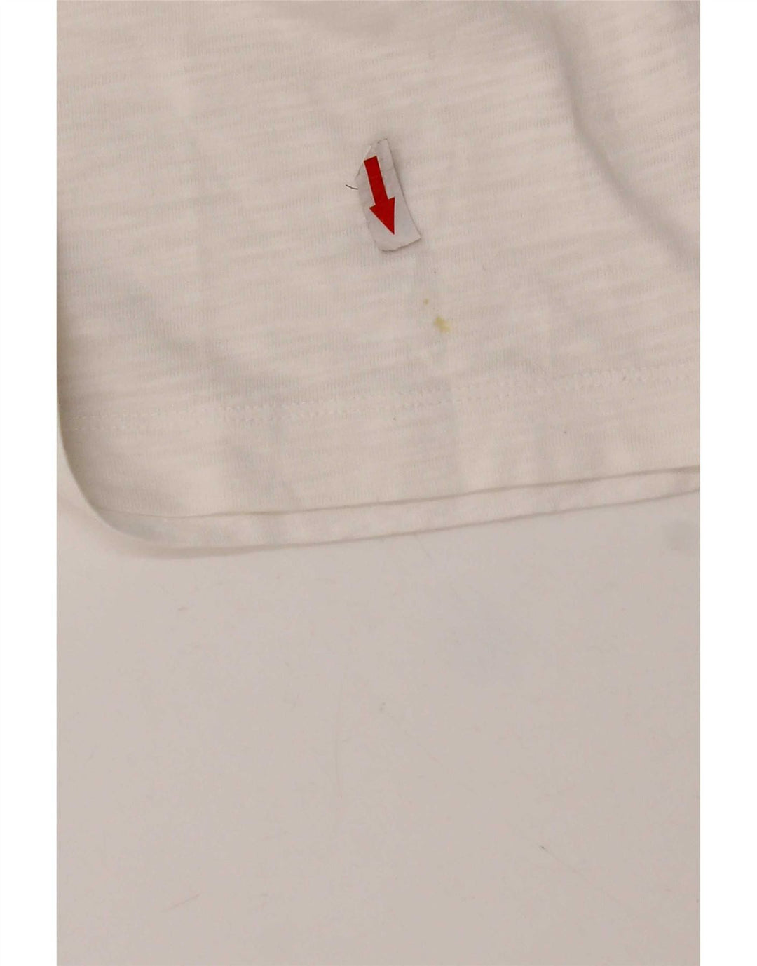 Camiseta Calvin Klein Jeans Mulher Top UK 14 Médio Branco
