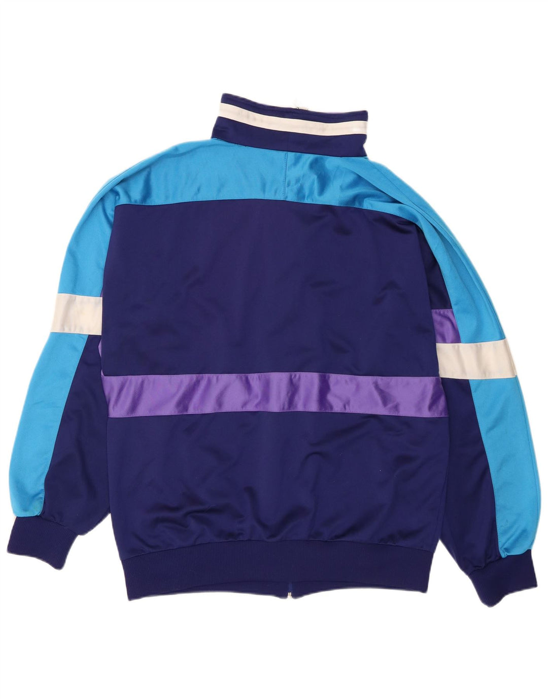 Fato de treino completo leopardo masculino UK 46/48 XL azul marinho colorblock poliéster