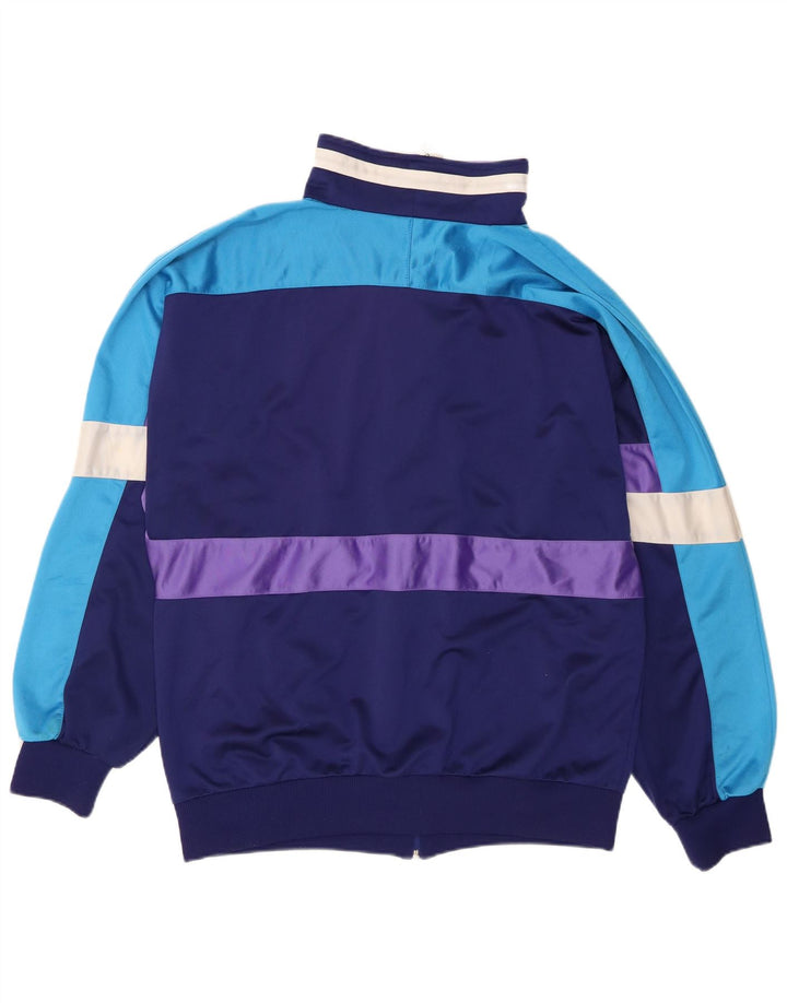 Fato de treino completo leopardo masculino UK 46/48 XL azul marinho colorblock poliéster