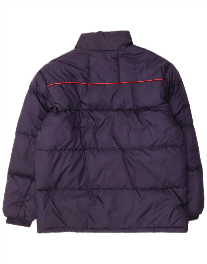 Jaqueta acolchoada masculina Fila UK 42 XL azul marinho poliamida
