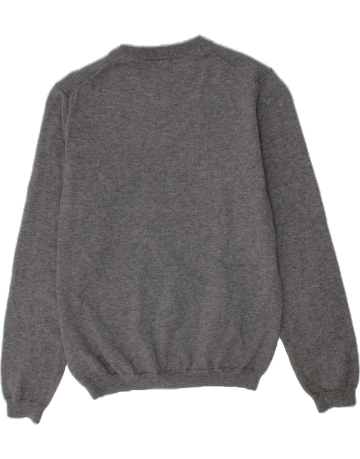 SUN68 Boys Crew Neck Jumper Sweater 9-10 Years Grey Wool Vintage Sun68 and Second-Hand Sun68 from Messina Hembry 