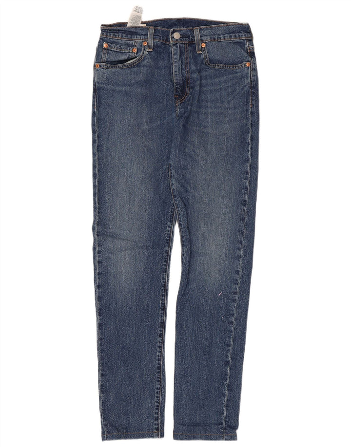 Levi's Masculino 512 Slim Jeans W29 L30 Azul Algodão