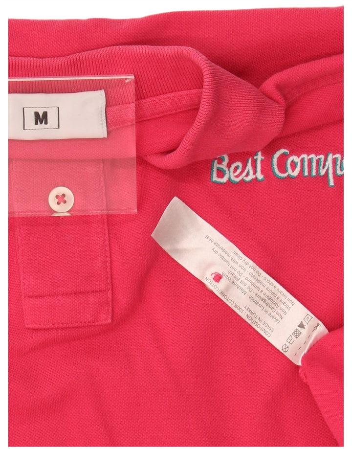 Camisa polo masculina BEST COMPANY médio algodão rosa