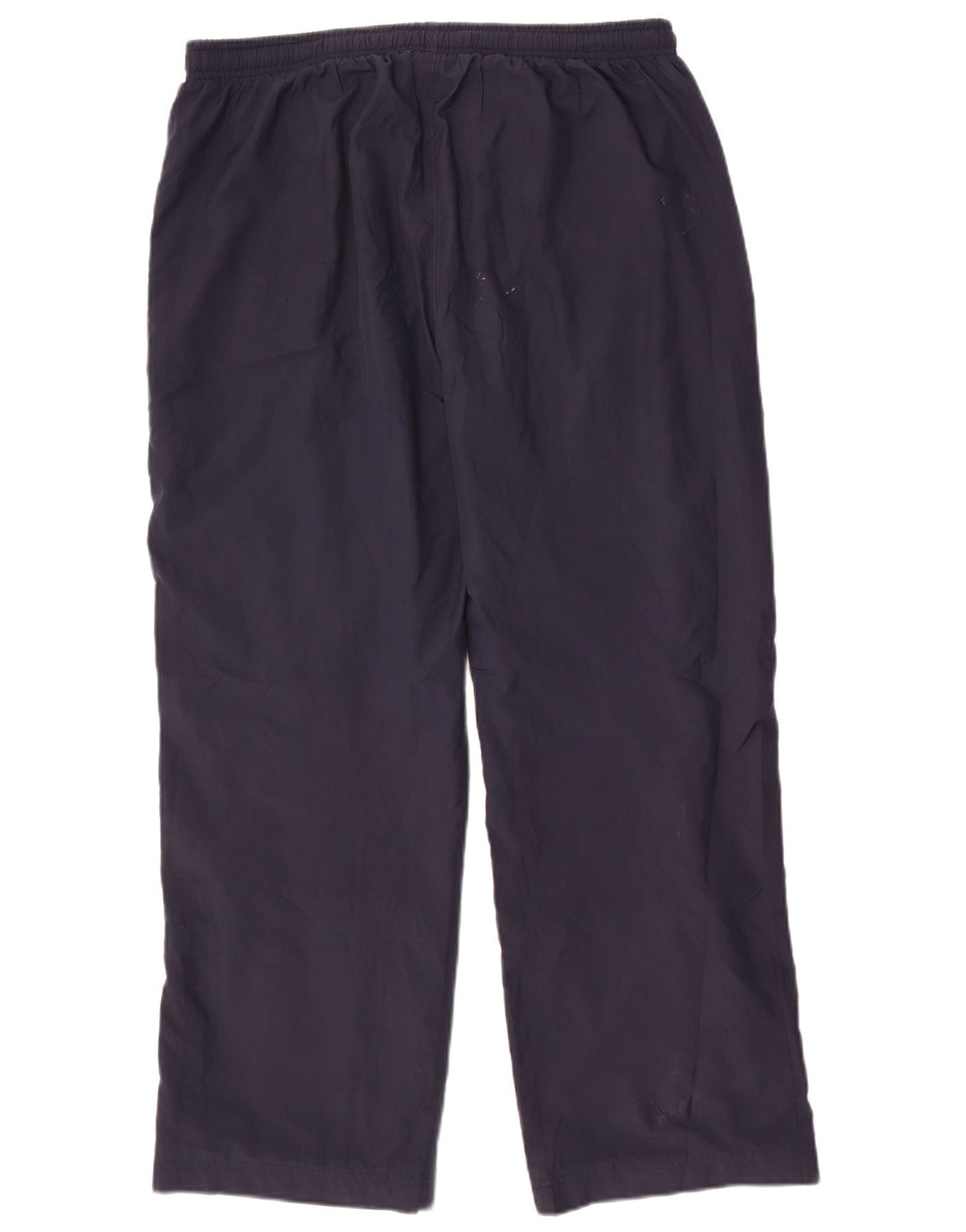 Calça de treino masculina Adidas grande poliéster azul marinho