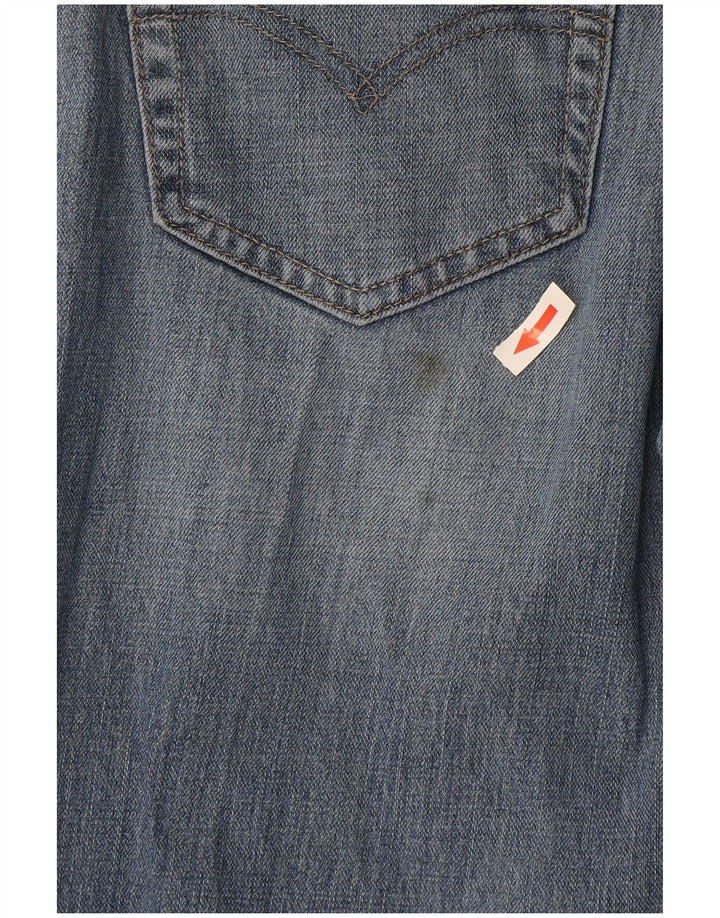 Levi's Mens Slim Jeans W32 L30 Azul Algodão