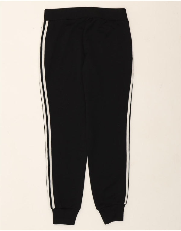Calça de treino feminina Adidas Joggers UK 12 poliéster preto médio
