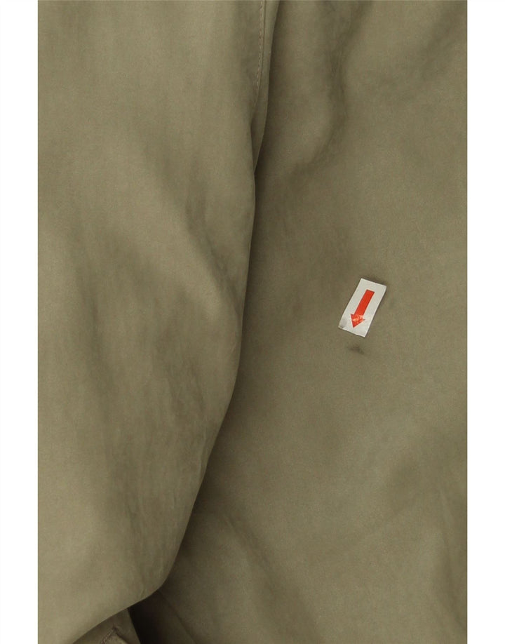 Jaqueta corta-vento masculina Prestige UK 44 2XL poliéster cáqui