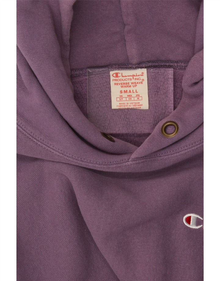 CHAMPION Womens Hoodie Jumper UK 10 Small Purple Vintage Champion and Second-Hand Champion from Messina Hembry 