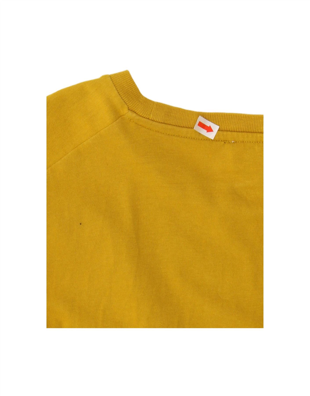 Camiseta masculina JIGSAW top pequeno algodão amarelo