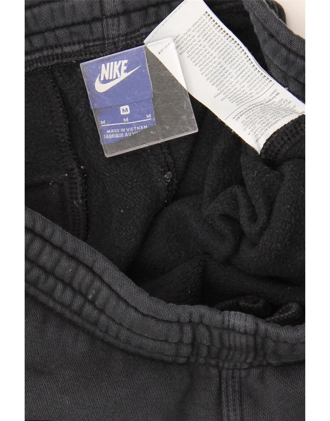 Calça de treino masculina NIKE Joggers médio preto algodão