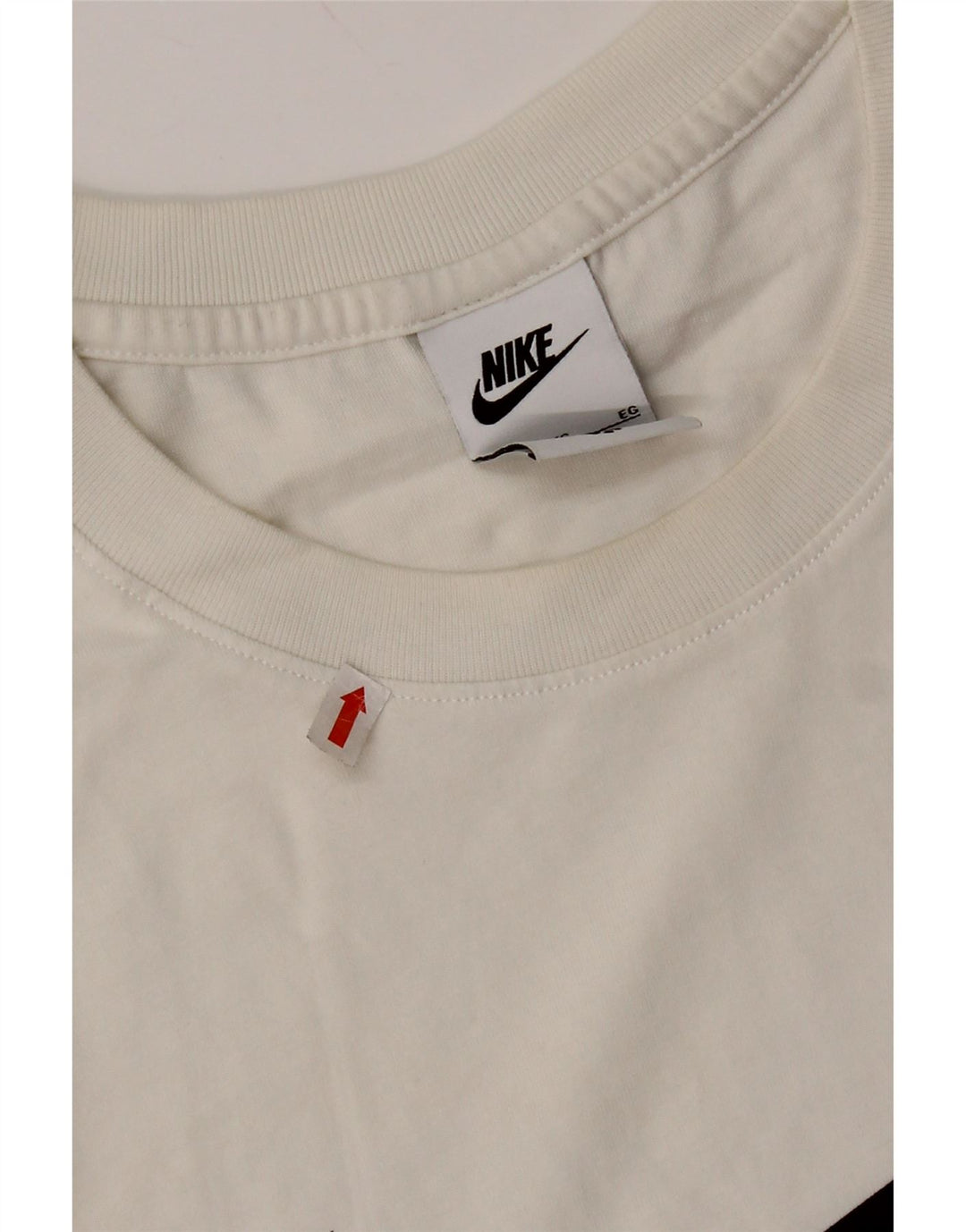 Camiseta gráfica masculina Nike Top XL branco colorblock