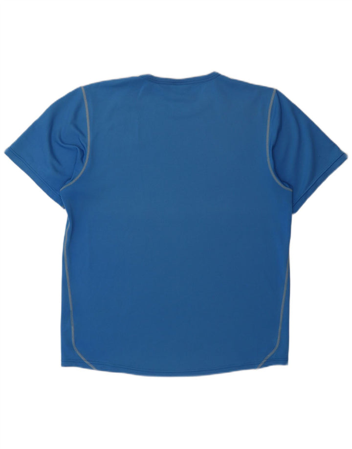 Camiseta Nike Masculina Fit Dry Top UK 39/41 Azul Médio