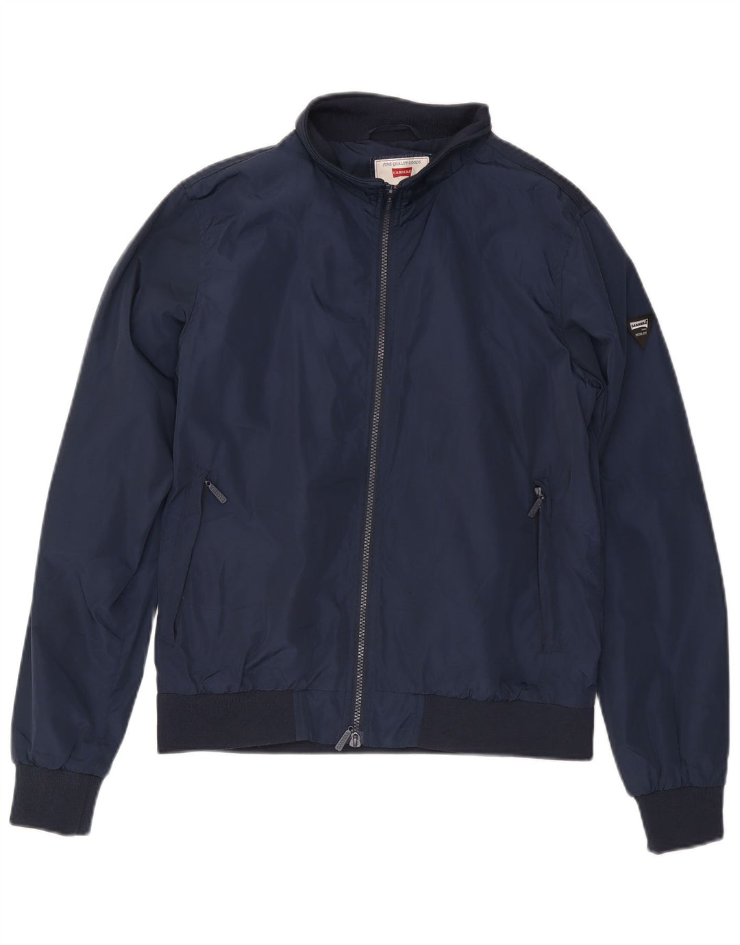 Jaqueta bomber masculina Carrera UK 38 poliéster azul marinho médio