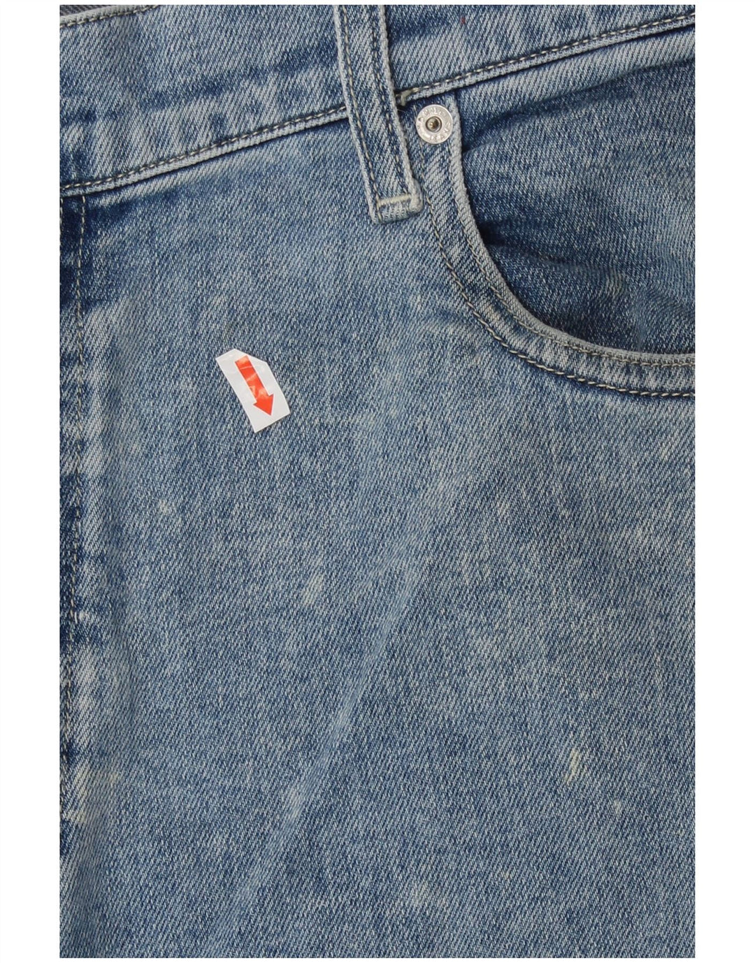 Tommy Hilfiger Masculino Slim Jeans W38 L27 Azul Algodão