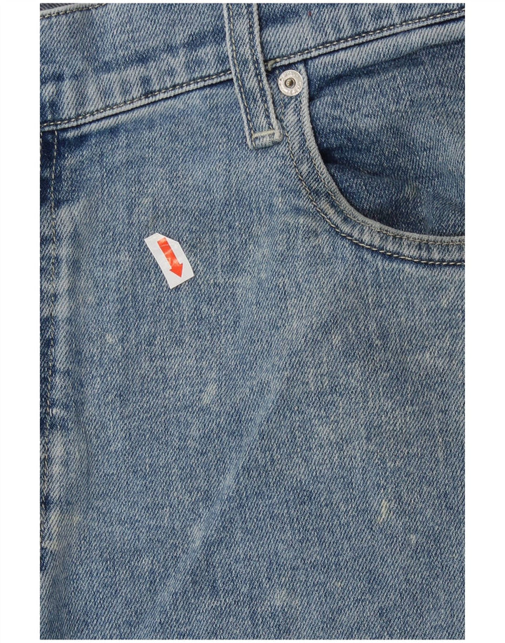 Tommy Hilfiger Masculino Slim Jeans W38 L27 Azul Algodão