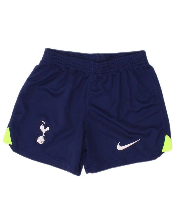 Shorts esportivos Nike Boys Tottenham Hotspur 6-7 anos XS azul marinho colorblock
