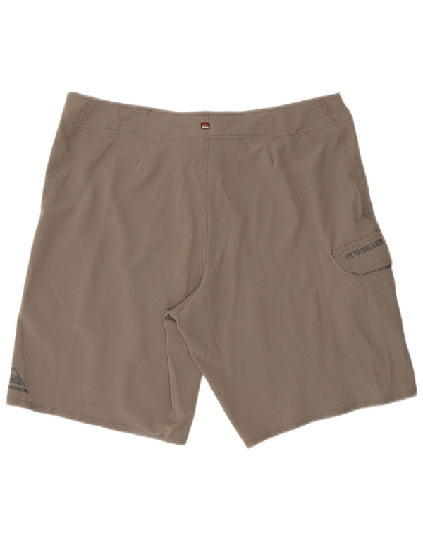 Shorts de natação masculino Quiksilver XL cinza poliéster