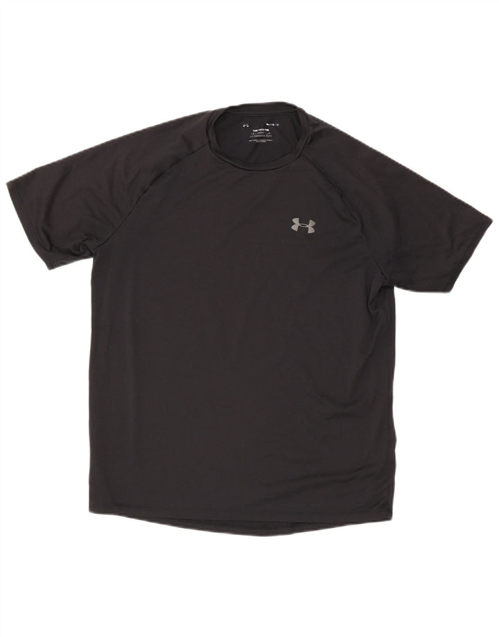 Camiseta masculina Under Armour Top médio preto