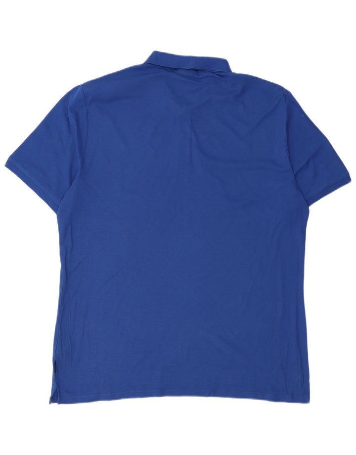 Camisa polo masculina Calvin Klein XL algodão azul