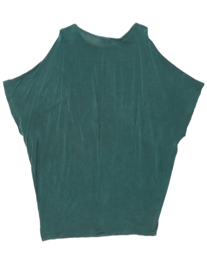 Blusa Batwing Feminina Diesel Top UK 14 Verde Médio