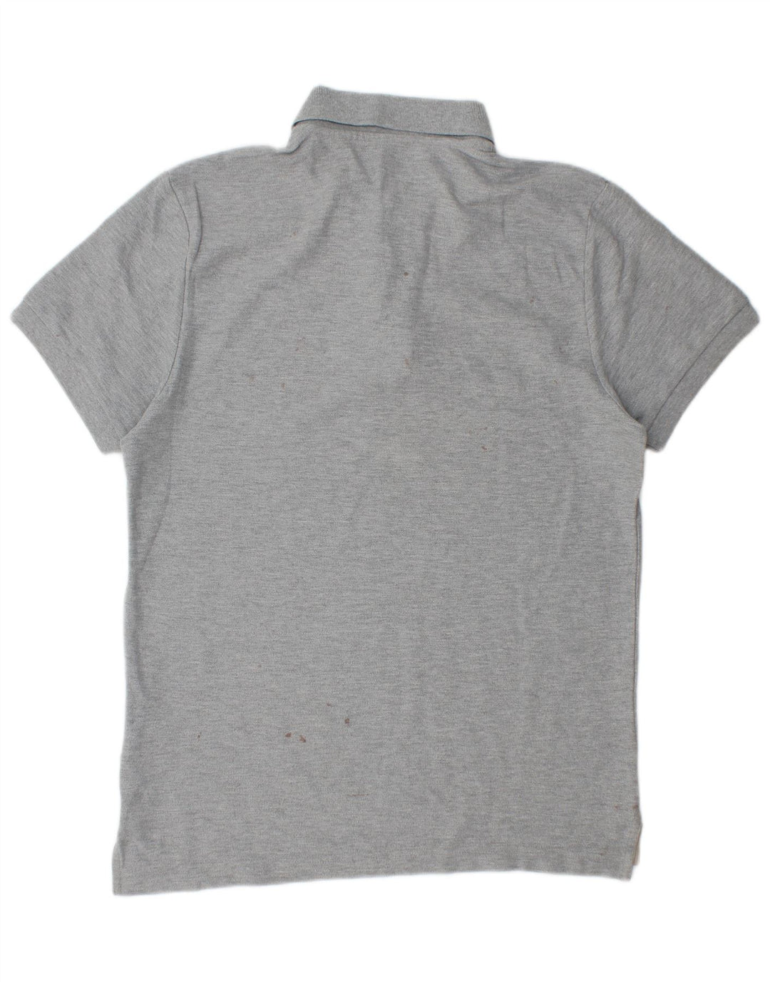 Camisa polo masculina Nike algodão cinza médio