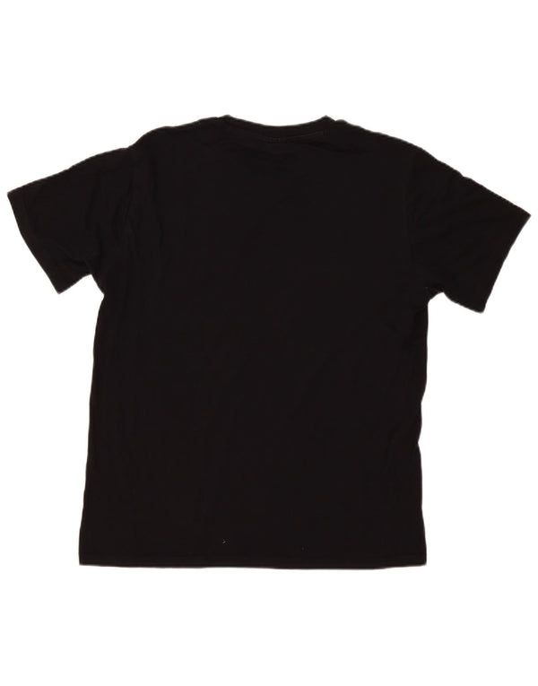 Camiseta masculina gráfica Champion Top médio preto
