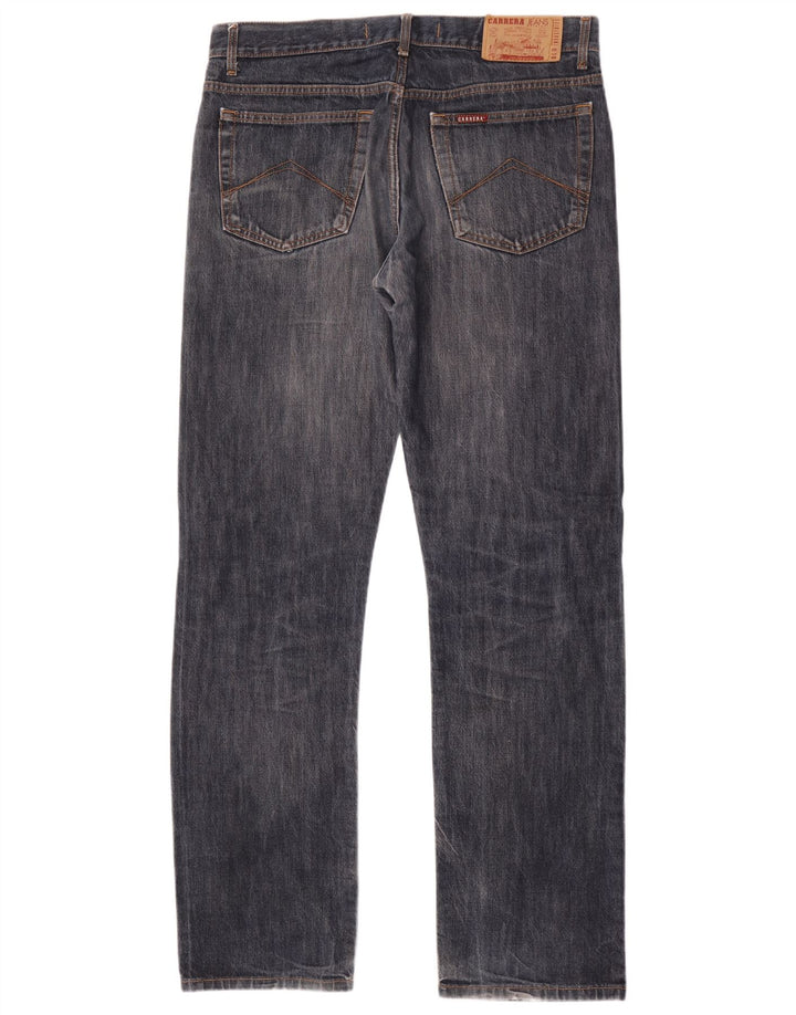 Carrera Masculino 710 Straight Jeans W34 L34 Azul Algodão