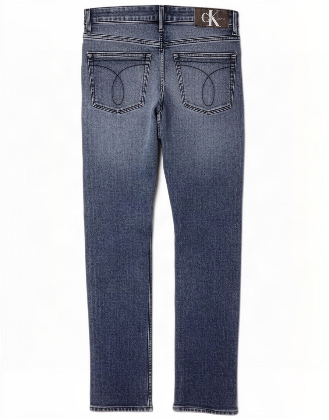 Calvin Klein Masculino Slim Jeans W29 L32 Azul Algodão