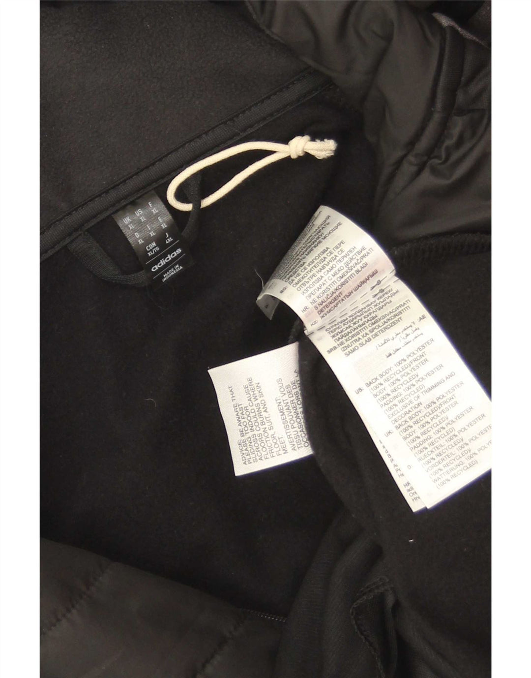 Jaqueta Adidas Masculina Aeroready Zip Neck Treino XL Preto Poliéster