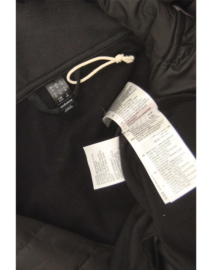 Jaqueta Adidas Masculina Aeroready Zip Neck Treino XL Preto Poliéster