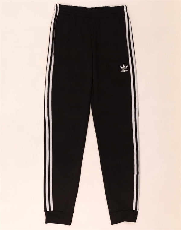 Adidas Mens Treino Calças Joggers Pequeno Poliéster Preto