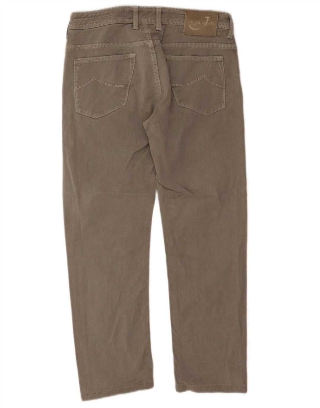 Jacob Cohen Calça jeans reta regular masculina W32 L26 algodão cinza