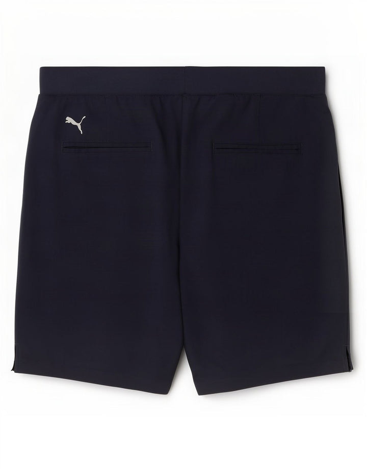 Shorts casuais femininos Puma XL W36 azul marinho poliéster