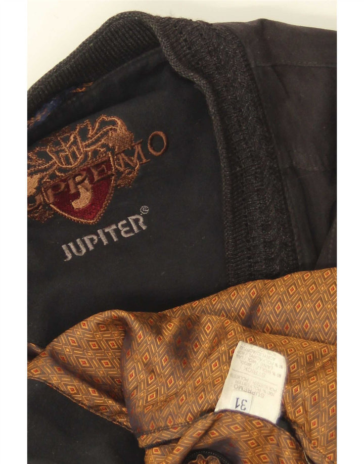 Jaqueta bomber masculina Jupiter UK 44 2XL poliéster preto