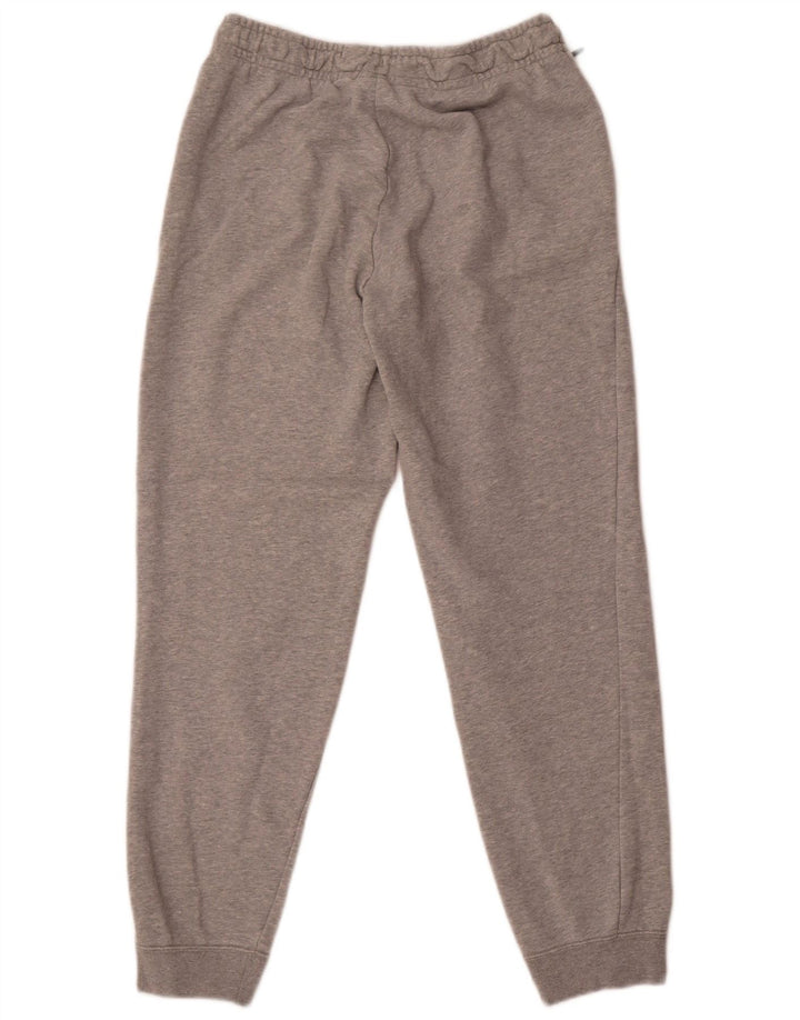 Calça de treino masculina Nike Joggers cinza médio algodão manchado