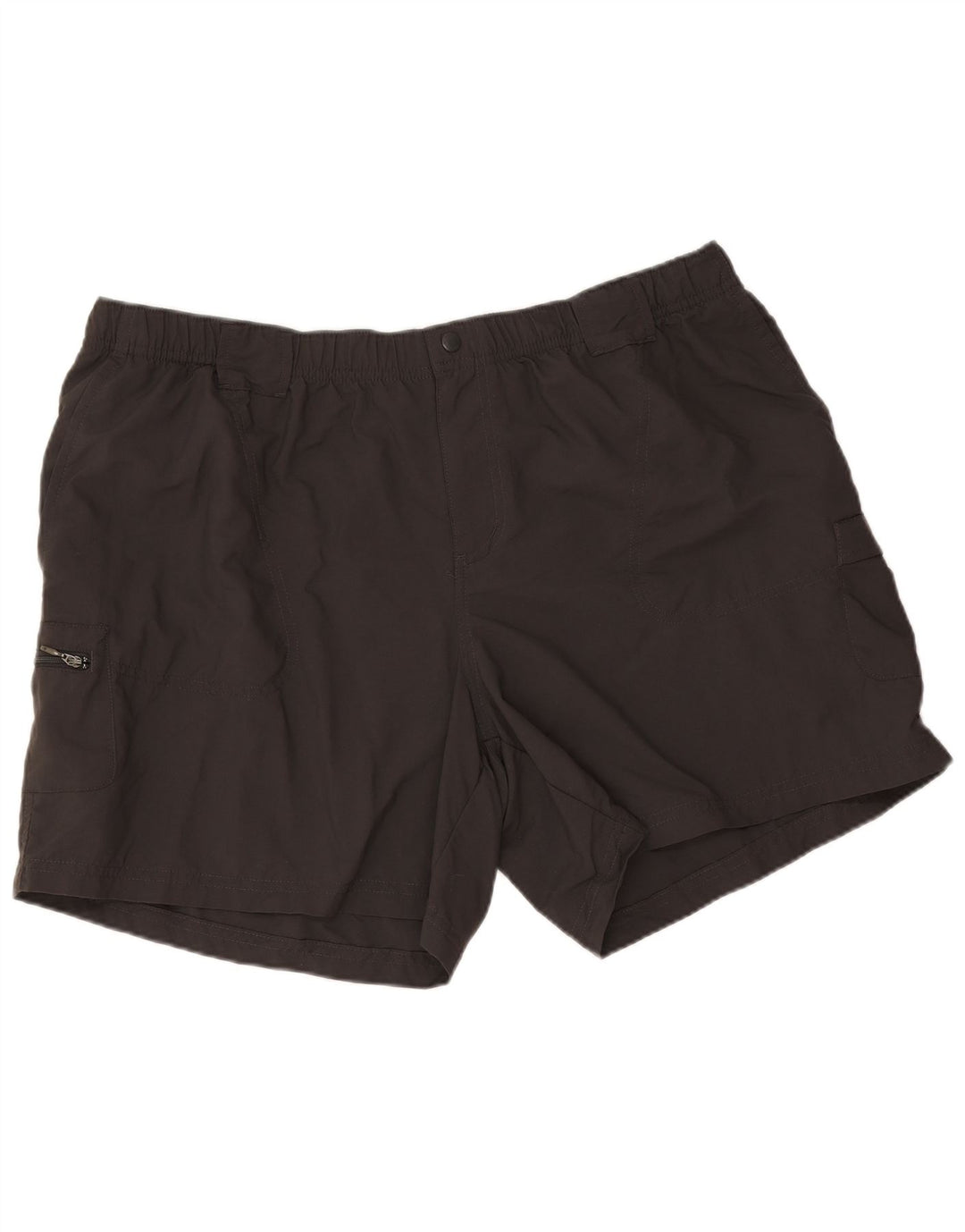 Columbia Mens Cargo Shorts XL W36 Preto Nylon