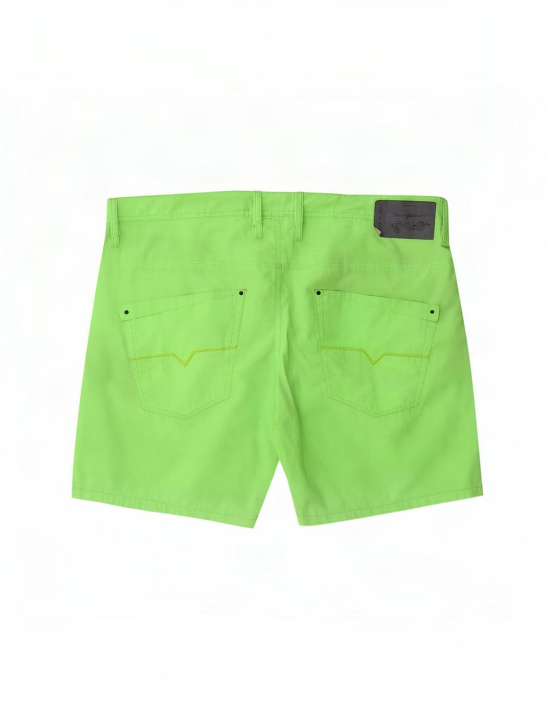 Diesel Mens Shorts Grande W36 Verde Poliéster