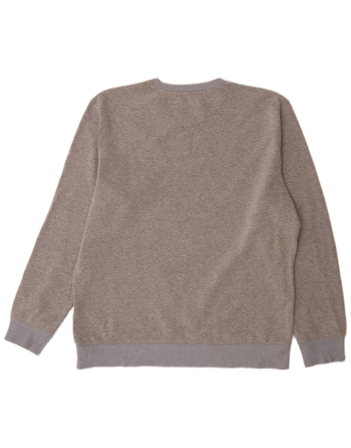 Jack & Jones moletom gráfico masculino jumper 2XL poliéster manchado cinza