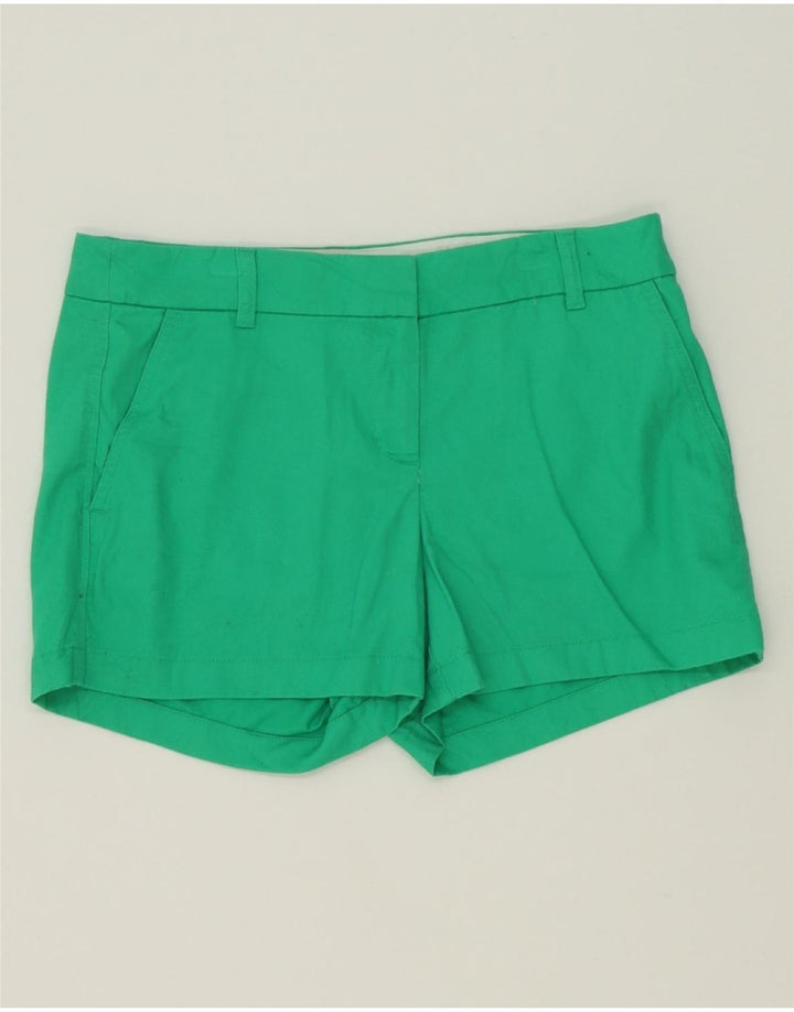 J. CREW Womens Chino Shorts US 0 XS W32  Green Cotton Vintage J. Crew and Second-Hand J. Crew from Messina Hembry 