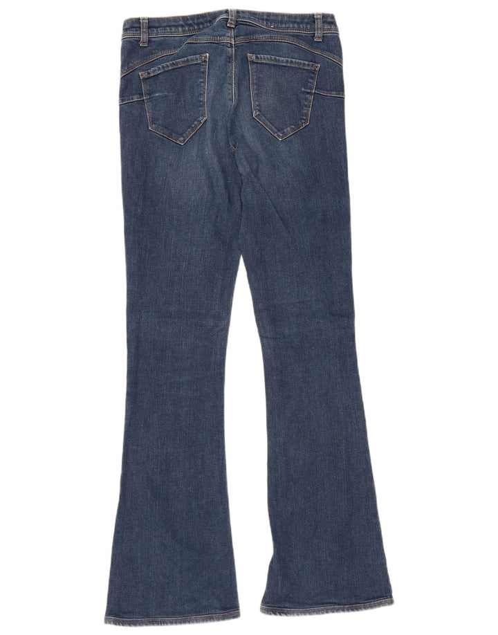 Benetton Calça Jeans Feminina W29 L31 Azul Algodão