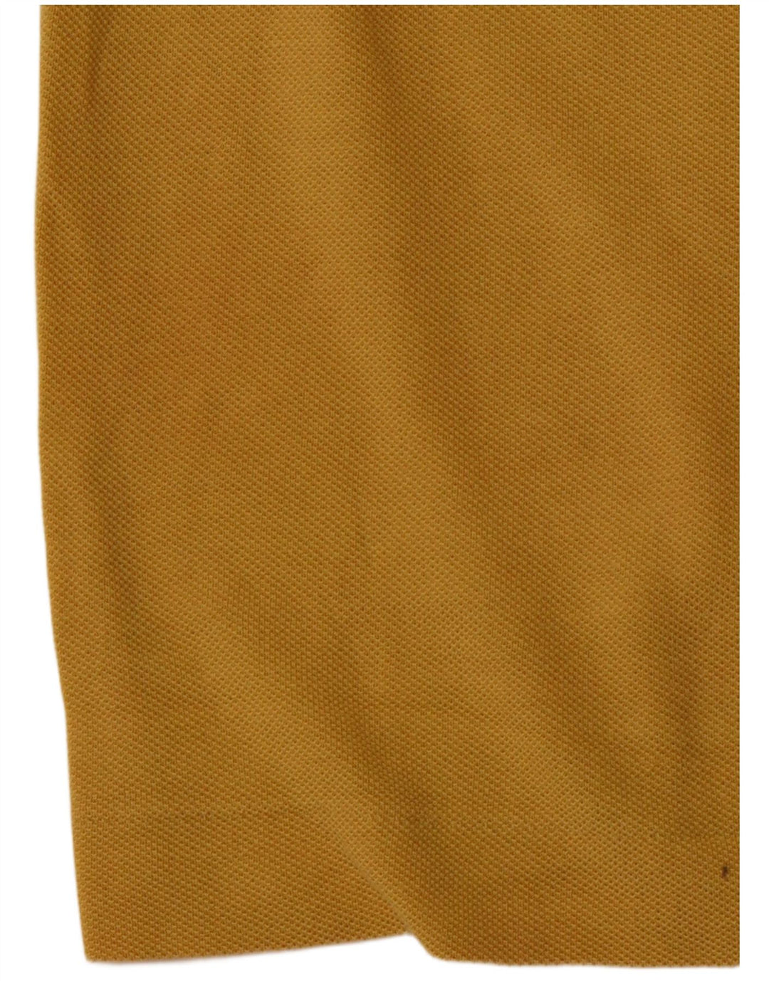 Camisa polo masculina LACOSTE Classic Fit tamanho 4 algodão amarelo médio