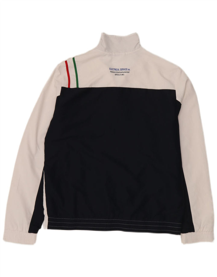 Lotto Mens Graphic Tracksuit Top Jacket XL Branco Colorblock