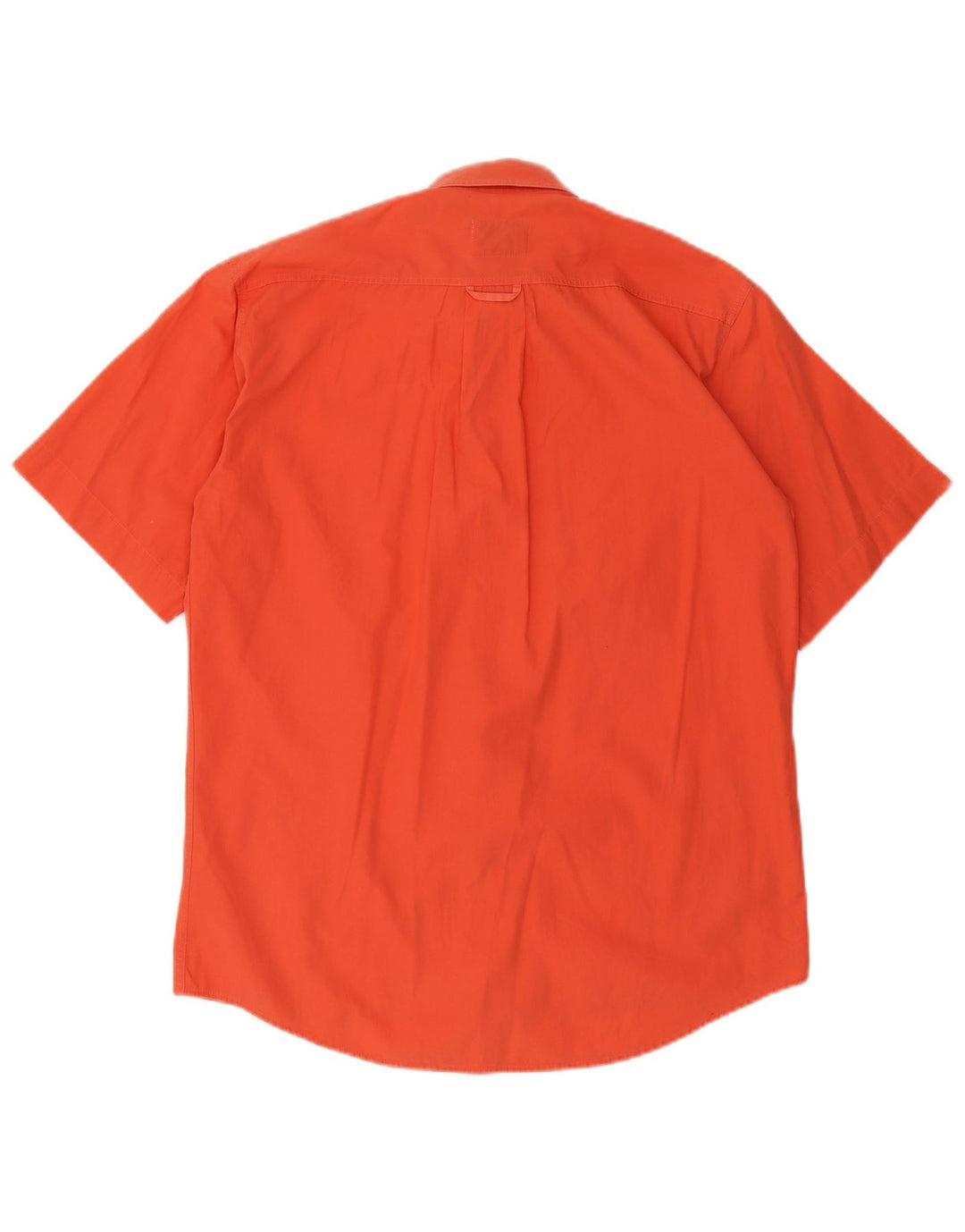 Camisa masculina de manga curta LEVI'S pequena laranja algodão