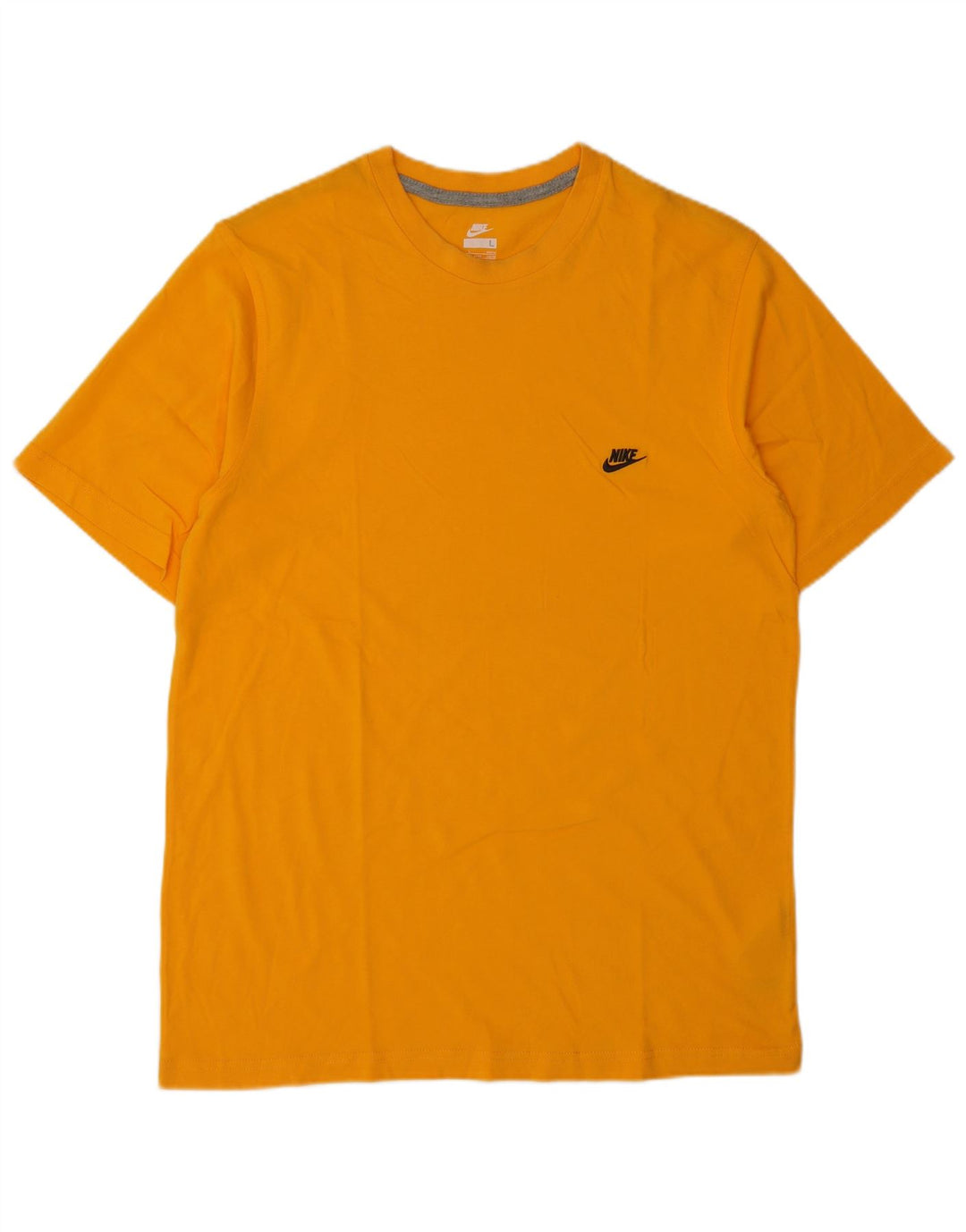 Camiseta masculina Nike Top UK 42/44 grande algodão laranja