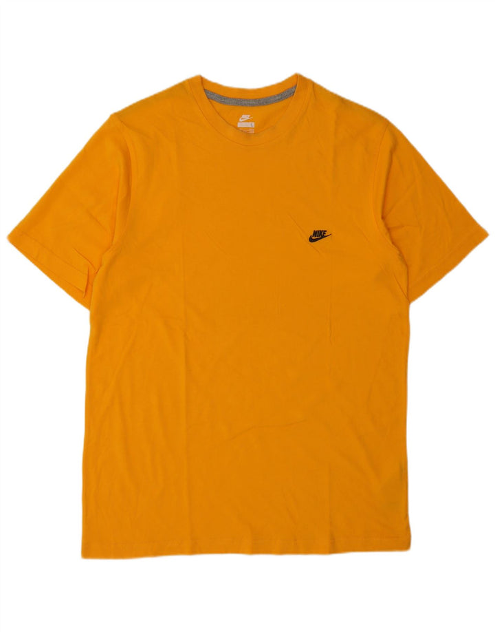 Camiseta masculina Nike Top UK 42/44 grande algodão laranja