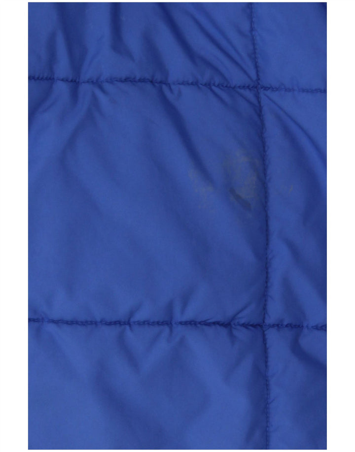 Jaqueta acolchoada com capuz Adidas Menino 15-16 anos Azul Colorblock Poliéster