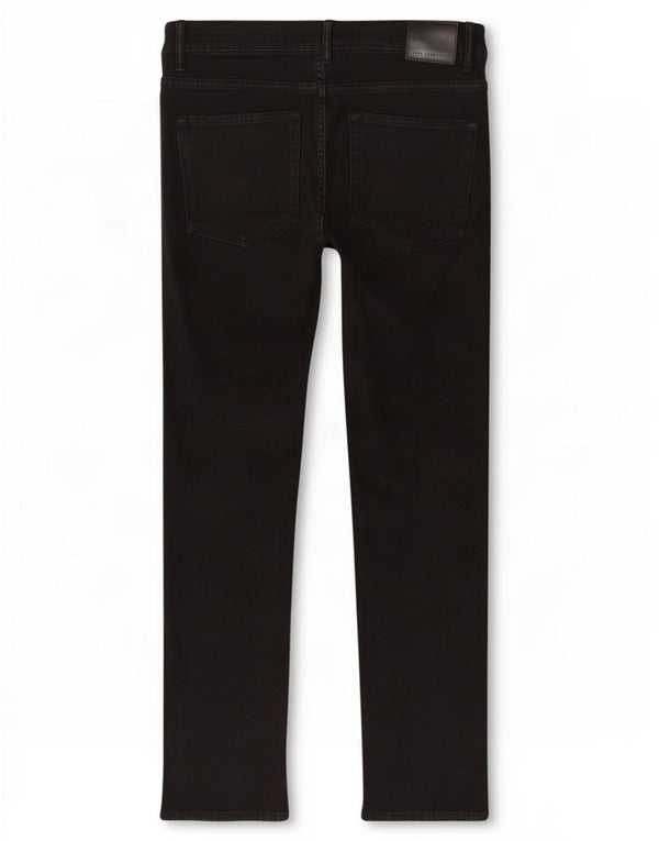 Zara Mens Slim Jeans EU 44 Grande W34 L30 Algodão Preto