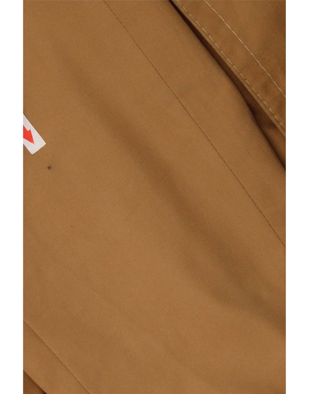 Sobretudo masculino vintage UK 40 grande algodão bege